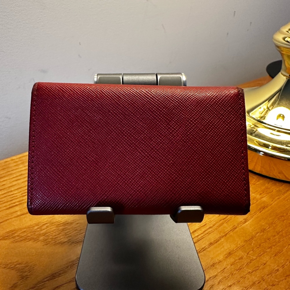 Prada Red Leather 6-piece Keyholder - Picture 3 of 9